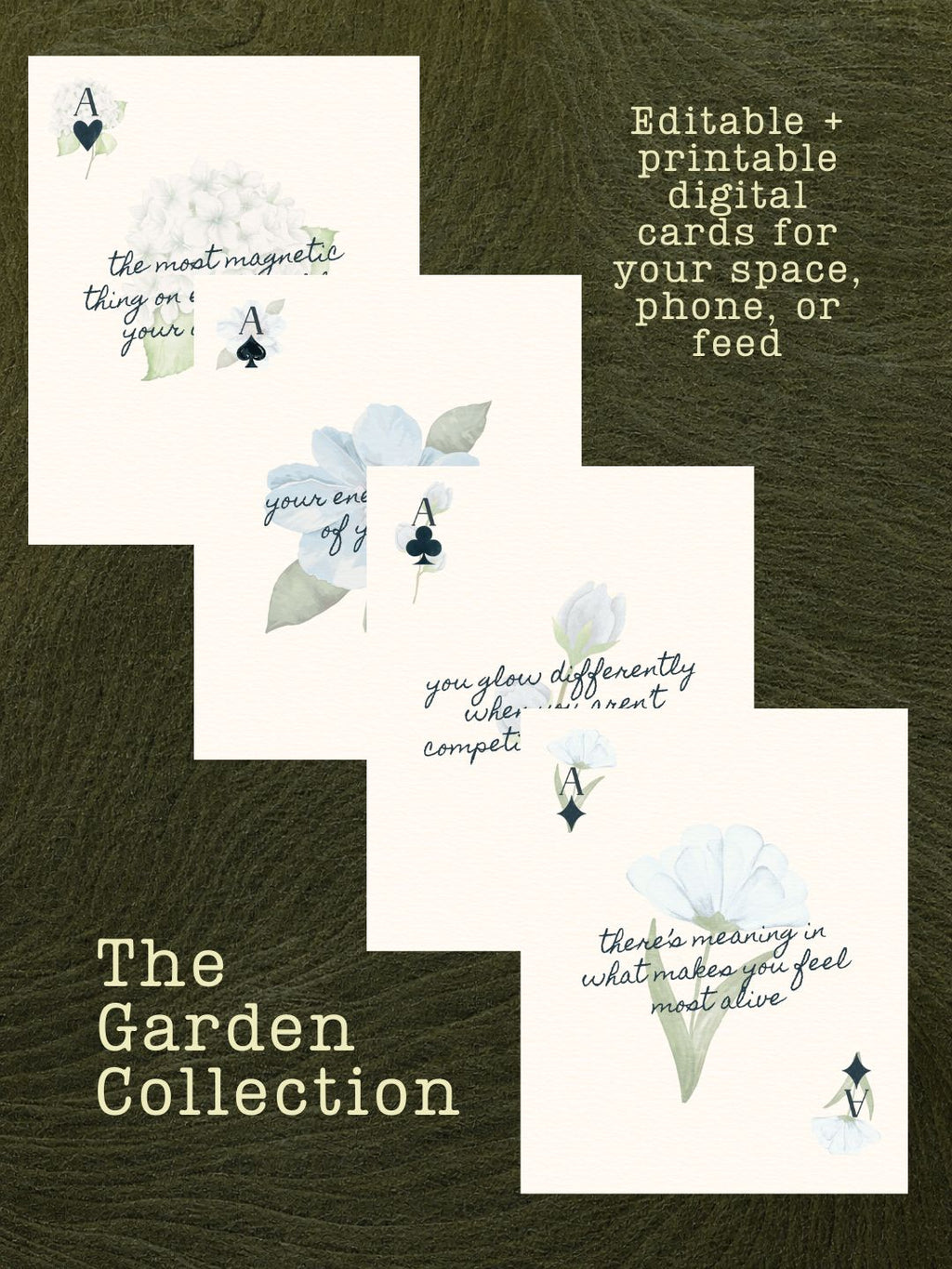 Garden Collection / Affirmation Cards