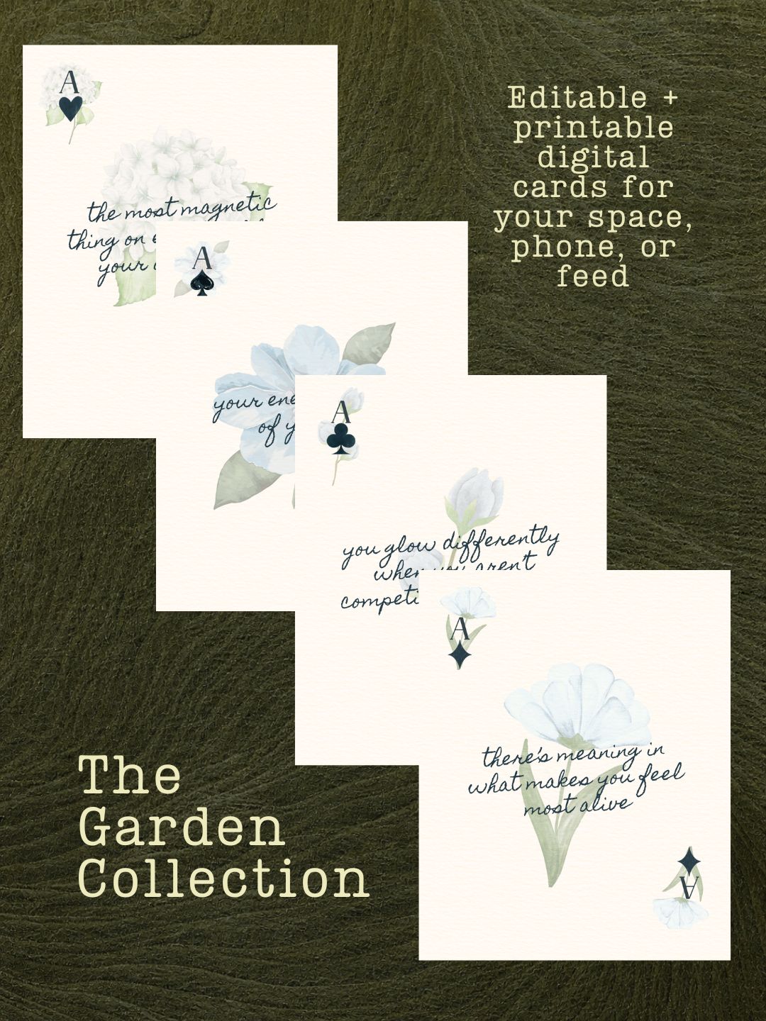 Garden Collection / Affirmation Cards